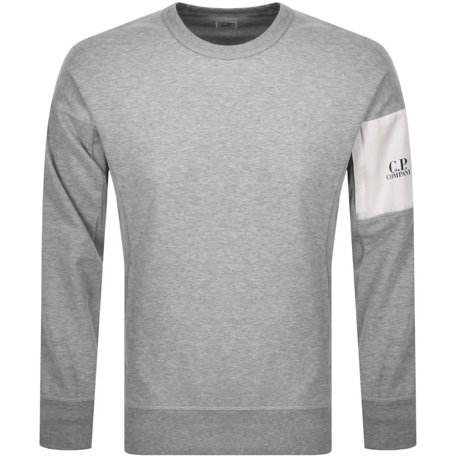 Alternative Image for ProductCP Company Crew Neck Sweatshirt Grey1